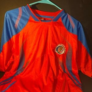 Vintage Costa Rica National Team Futbol Soccer Jersey Men Large FIFA MLS